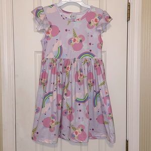 Girls Unicorn Mouse Dress